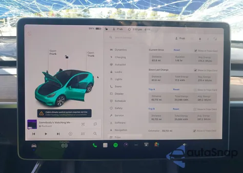 2021 Tesla Model Y Long Range Dual Motor All-Wheel Drive из США, поврежденный, VIN 5YJYGDEE9MF263895